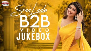 Sreeleela Video Jukebox  Sreeleela Hit Songs  Sreeleela Non Stop Dance  Aditya Music Playback [upl. by Ttayw505]