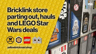 Bricklink Store Parting Out Hauls amp LEGO Star Wars Deals – LEGO Bricklink Vlog 58 [upl. by Tnomad]