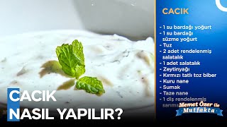 Tadına Doyulmaz Bir Cacık Tarifi  Memet Özer ile Mutfakta 442 Bölüm [upl. by Anelhtac722]