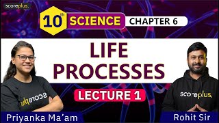 Class 10th Biology Chapter  6  Life Processes  Part 1 Priyanka Maam [upl. by Ynohtnaleahcim]