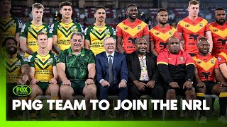 🚨 Aussie PM announces PNG team will join the NRL in 2028 🚨 I Full Press Conference I Fox League [upl. by Arri]