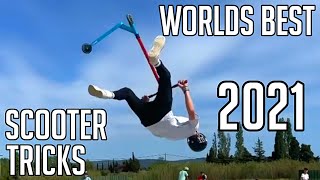 WORLDS BEST SCOOTER TRICKS 2021 [upl. by Carri]