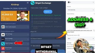 X Empire Airdrop Withdrawal Bitget XEmpire Deposit Address amp UID  X EmpireBitget Wallet Connect [upl. by Mathilde290]