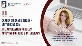 The Application Process Applying for Jobs amp Interviews  Talk by Dr Lin Tuleimat [upl. by Dunkin]