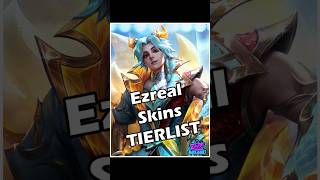 Ezreal Skins Tier List leagueoflegends ezreal tierlist worlds2024 gaming riotgames adc [upl. by Rafaellle]