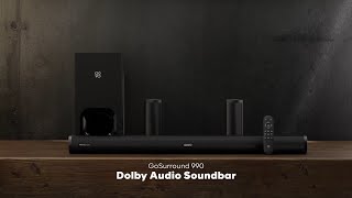 Experience Immersive Sound with Dolby Audio Soundbar  Govo GoSurround 990 [upl. by Nospmoht]