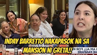 FINALLY Gretchen Barretto PINAPASOK Na sa MANSION si Inday Barretto Marjorie WALANG NAGAWA [upl. by Aikmat]