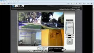 NUUO NAS NVRmini Standlone  Remote Live View [upl. by Notreve368]