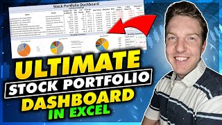 LIVE Stock Portfolio Dashboard in Excel in 30 Minutes [upl. by Busiek]