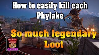 Assassins Creed Origins  All Phylakes kills with loot [upl. by Dewie]