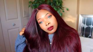 HOW TO DYE HAIR RED WITHOUT BLEACH  PERFECT FALL HAIR COLOUR ft MILAH GOLD HAIR COLLECTION [upl. by Laurel899]