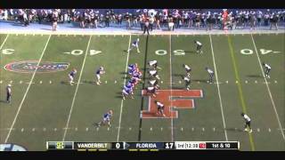 Jeff Demps vs Vanderbilt 2011 [upl. by Farlay619]