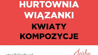 Hurt Wiązanki Hurtownia Kwiatów Sztycznych Florystyczna [upl. by Lil]