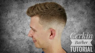 HAARSCHNITT TUTORIAL 2018  Textured Haircut   SKIN Fade Tutorial [upl. by Hort]