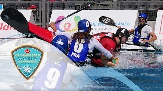 2018 ICF Canoe Polo World Championships Welland Day 6 Sunday midday incl women semis  pitch 1 [upl. by Calva27]