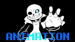 Undertale  Sans vs Frisk  Mini Animation [upl. by Alleris307]