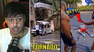 TORNADO En Buenos Aires y el de Ke Personajes en PROBLEMAS  NOTICIAS RANDOM [upl. by Bethesda5]