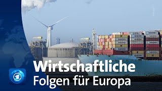 Wirtschaftliche Folgen für Europa nach russischem Angriff auf Ukraine [upl. by Reivad797]