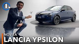 Nuova YPSILON la prima Lancia del futuro da 29000 euro [upl. by Kolodgie387]