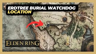 Erdtree Burial Watchdog Limgrave Boss Location  Elden Ring [upl. by Atnoed963]