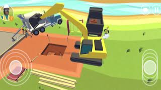 EXCAVATOR Simulation Dig In  Bagger Kinder Spiel  Teil 2 [upl. by Elamef]