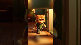 Little Cat Leave The House😱 aicat catcute catlover catvideos [upl. by Sinoda]