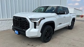 2024 Toyota Tundra Limited Wind Chill Pearl With Boulder Interior [upl. by Weinberg35]