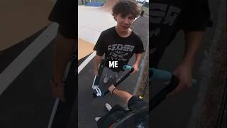 Part 2 I DESTROYED his pro scooterforyou scooteringskate skatepark funny wholesomerage [upl. by Nadual549]