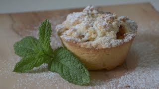 Omas Apfelkuchen in Muffinform mit Streusel Mürbteig [upl. by Merce]