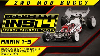 JConcepts Indoor National Series  Summer 1  2wd Mod A13 [upl. by Khudari]