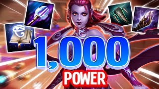 I Built 1000 Power on CHANGE IN SMITE [upl. by Forta648]