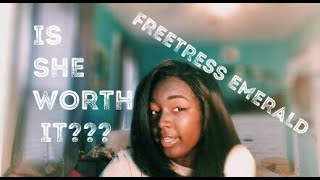 FREETRESS EMERALD 3 WEEK UPDATE Is she worth it [upl. by Fidole]