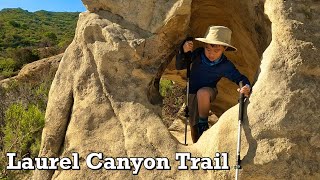 Laurel Canyon Trail  Laguna Beach CA  Hiking with Kids [upl. by Magnien]