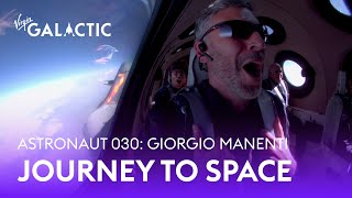 Astronaut 030 Giorgio Manenti Journey to Space [upl. by Fisk741]