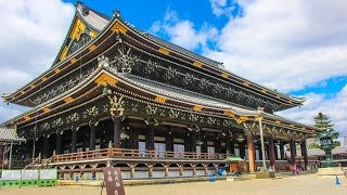 東本願寺 京都  Higashi Honganji Temple Kyoto [upl. by Kruter88]