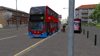 Bowdenham V5  OMSI 2  402 to Wotton High Road  ADL Enviro 400  No Commentary [upl. by Sateia303]