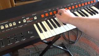 1980 ARP ProDGX Mk II Monophonic Analog Synthesizer [upl. by Ybbob]