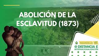 Abolición de la esclavitud en Puerto Rico1873 [upl. by Mcgaw]