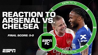 FULL REACTION Arsenal WIPED THE FLOOR with Chelsea  Craig Burley  ESPN FC [upl. by Orlantha895]