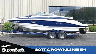 2017 Crownline E4 Sport Boat Tour SkipperBuds [upl. by Perreault]