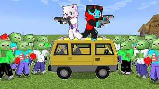 Best of Minecraft  PepSheyyyn vs Zombie Apocalypse [upl. by Sev]