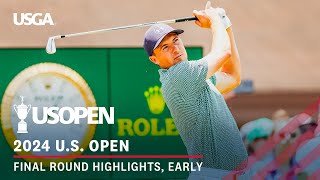 2024 US Open Highlights Final Round Early [upl. by Adnarb778]