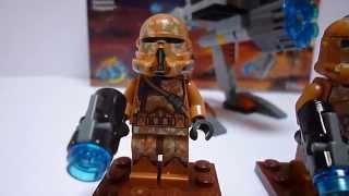 LEGO Star Wars Geonosis Troopers Review 75089 [upl. by Samford]