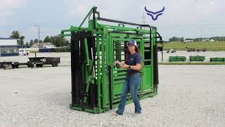 Premium Manual Cattle Chute  Heritage  make your job QUIET and easier [upl. by Ginger]