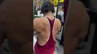 Fully Loaded Machine💪🏻Back Workout 🏋️ shortscreter youtuber youtubers fitness journey [upl. by Fayette]