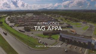 Instalação Tag APPA  Porto de Paranaguá [upl. by Eibbor]