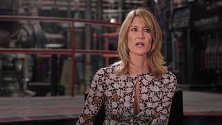 Star Wars The Last Jedi Laura Dern quotVice Admiral Holdoquot Behind the Scenes Official Movie Interview [upl. by Ydniw614]