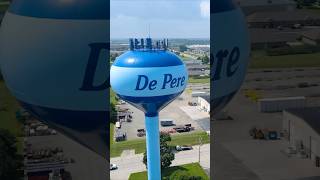 De Pere has 3 water towers 4 reservoirs and 4 well stations  3M gallons of water in reserve 💦 [upl. by Armbruster472]