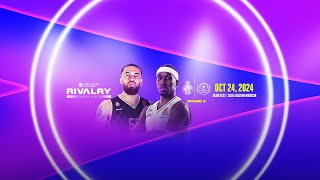 AS Monaco  Paris Basketball I Rivalry Series  LIVE Score  Turkish Airlines EuroLeague [upl. by Ladonna]