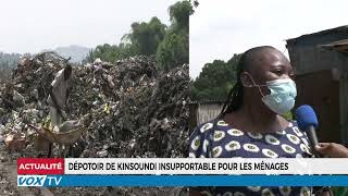 Dépotoir de kinsoundi insupportable pour les ménages [upl. by Ettevroc]